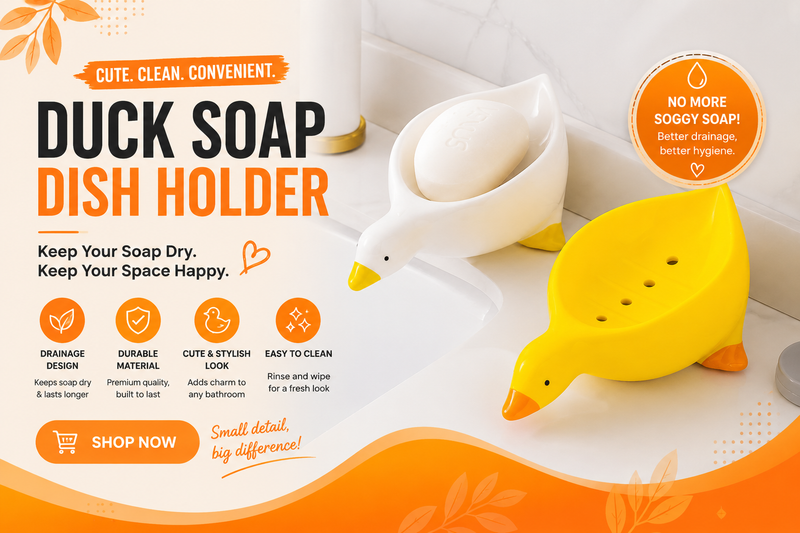 Duck Soap Dish Holder