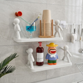Wall Mounted Character Shelf | Floating Storage Shelf for Bedroom, Bathroom & Living Room