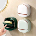 Wall Mounted Luxury Soap Holder - Self Adhesive Waterproof Soap Box