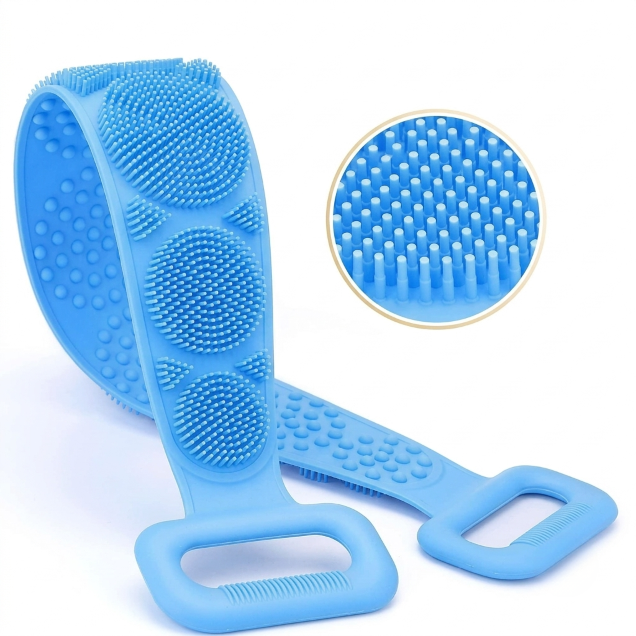 Silicon Bath Belt | Double Sided Exfoliating Body Scrubber