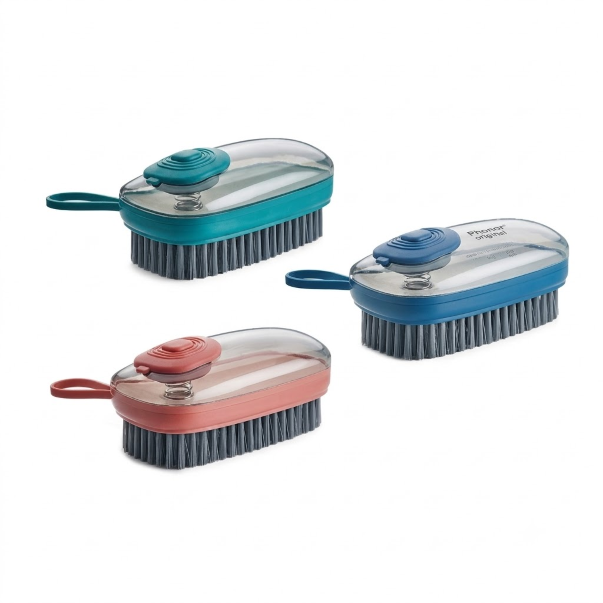 Hydraulic Liquid Brush for Clothes | Hydraulic Cleaning Washing Brush Soap Dispenser Brush