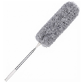 Microfiber Duster with Extension Pole Stainless Steel Bendable Ceiling Fan Cleaning Brush