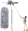 Extendable Microfiber Duster with Telescopic Pole